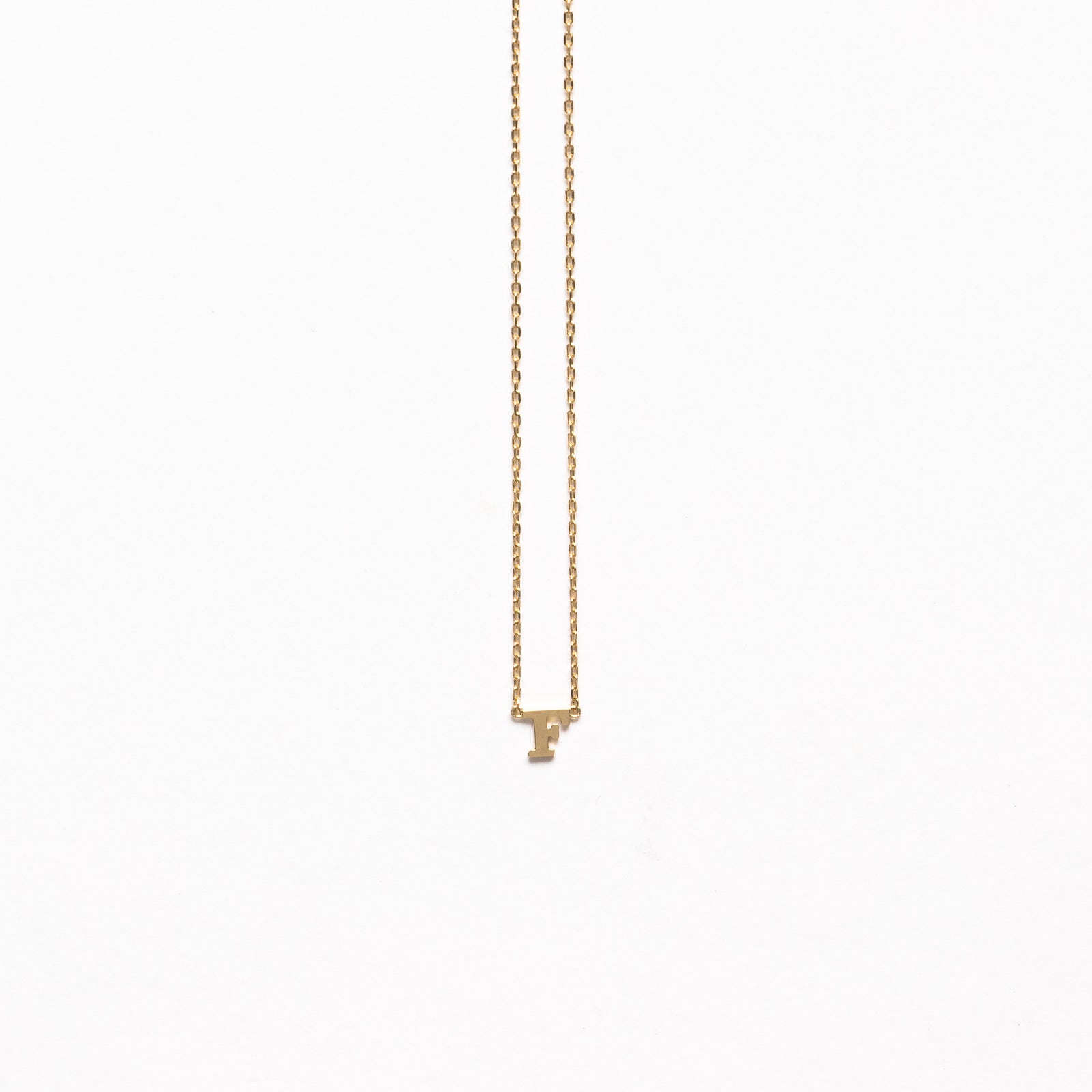 NFC - Mini Initial F Necklace