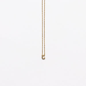 NFC - Mini Initial G Necklace