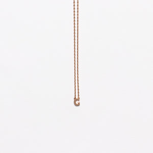 NFC - Mini Initial G Necklace