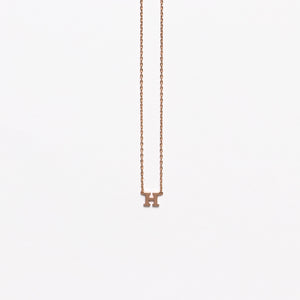 NFC - Mini Initial H Necklace