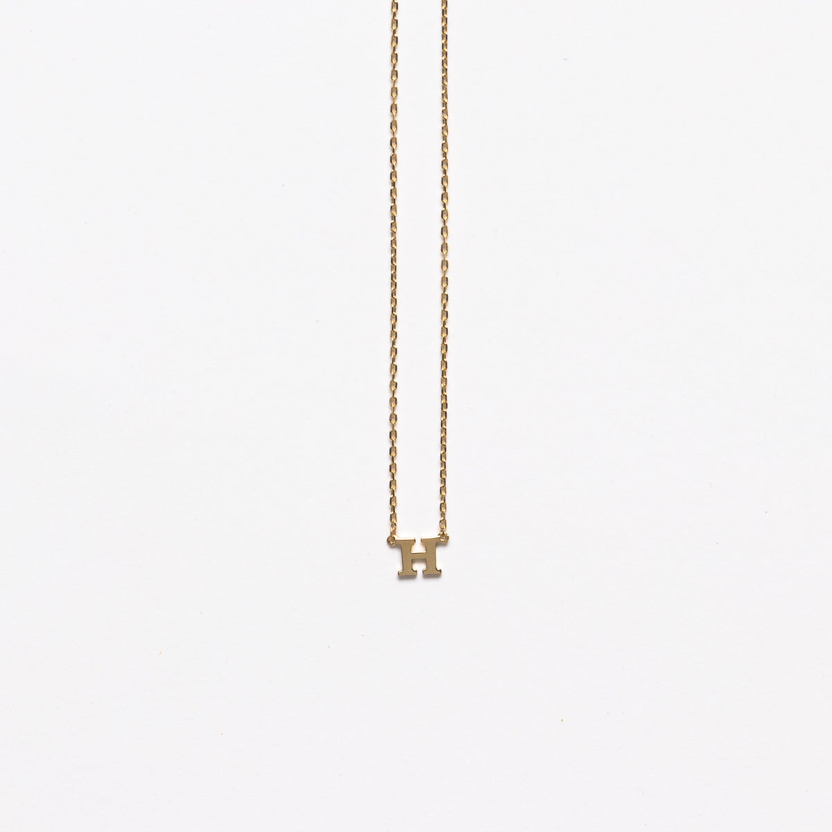 NFC - Mini Initial H Necklace