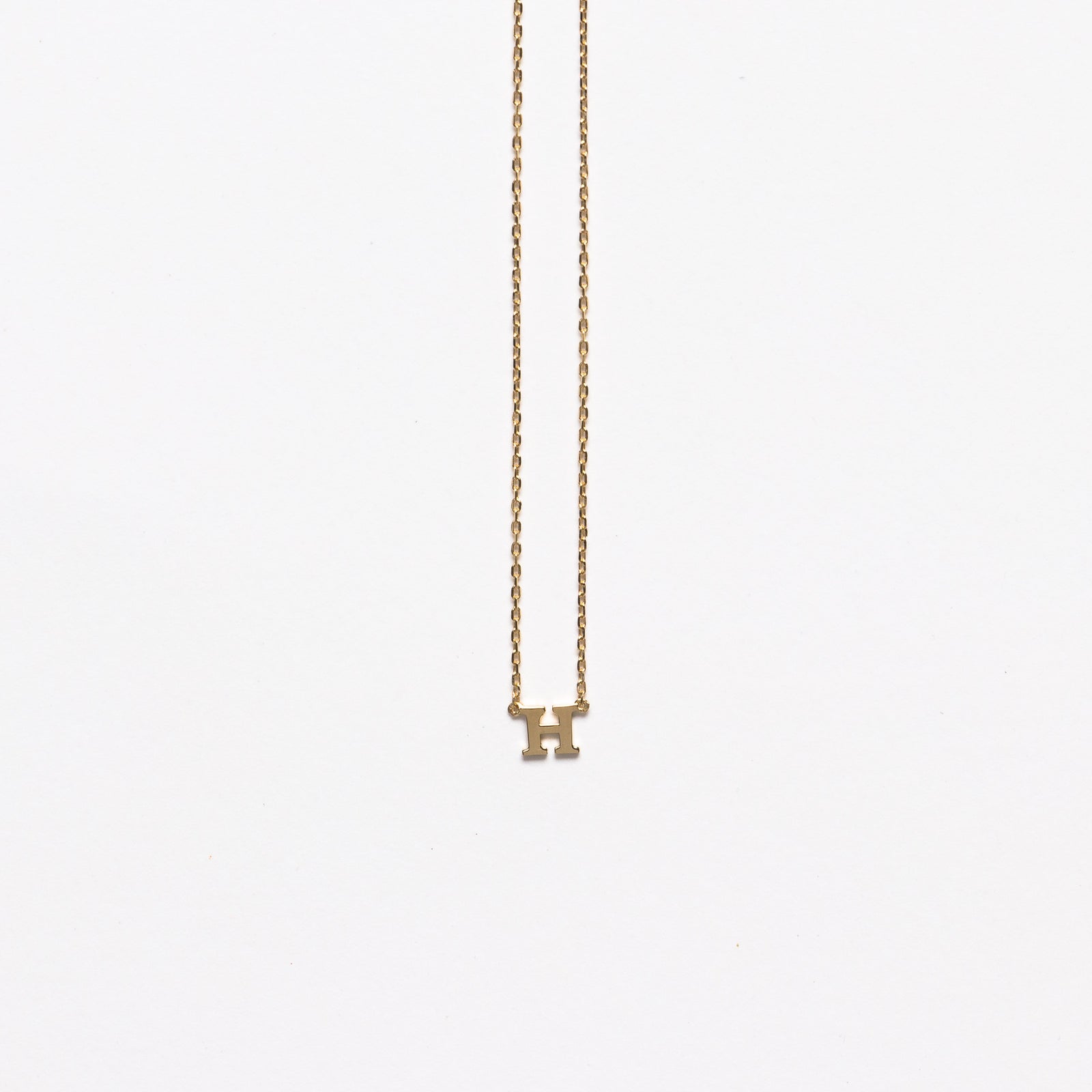 NFC - Mini Initial H Necklace