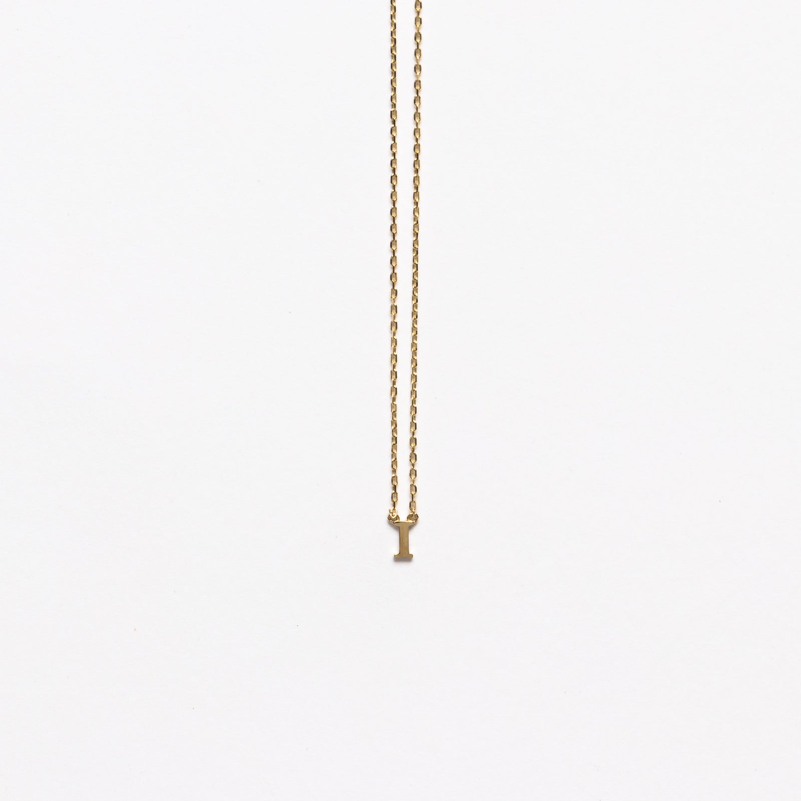 NFC - Mini Initial I Necklace