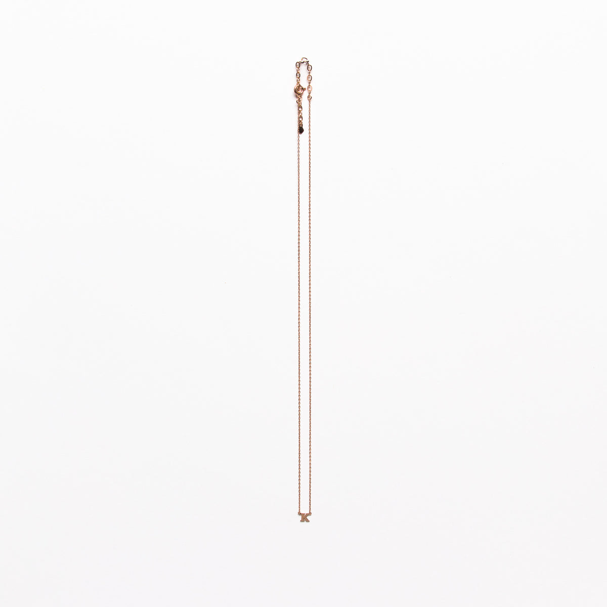 NFC - Mini Initial K necklace