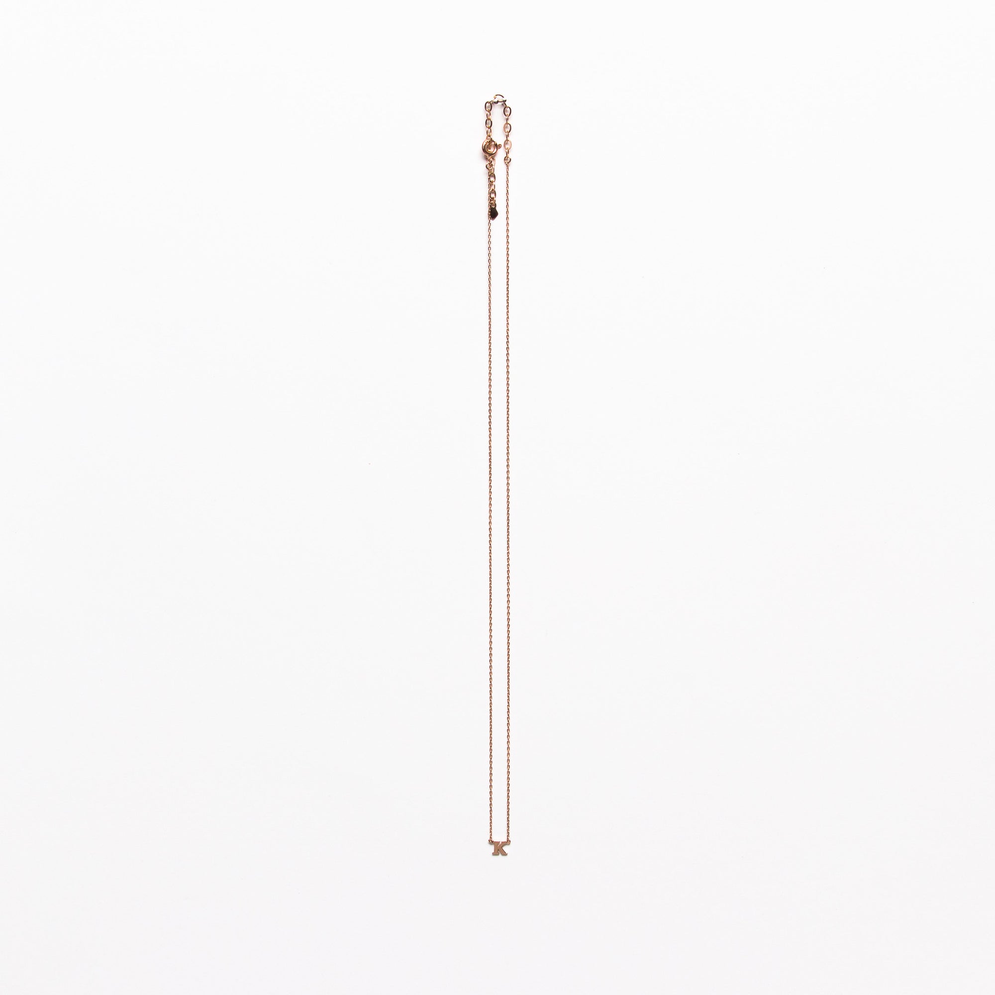 NFC - Mini Initial K necklace