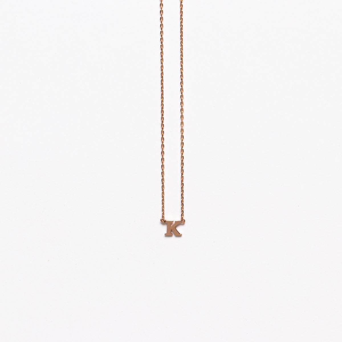 NFC - Mini Initial K necklace