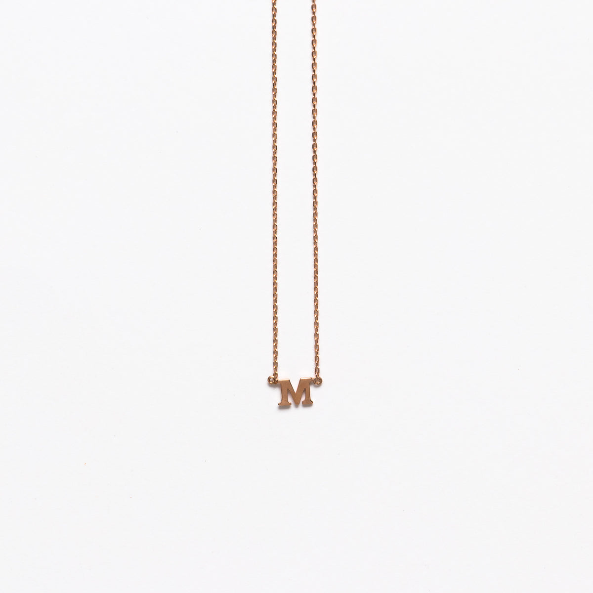 NFC - Mini Initial M Necklace