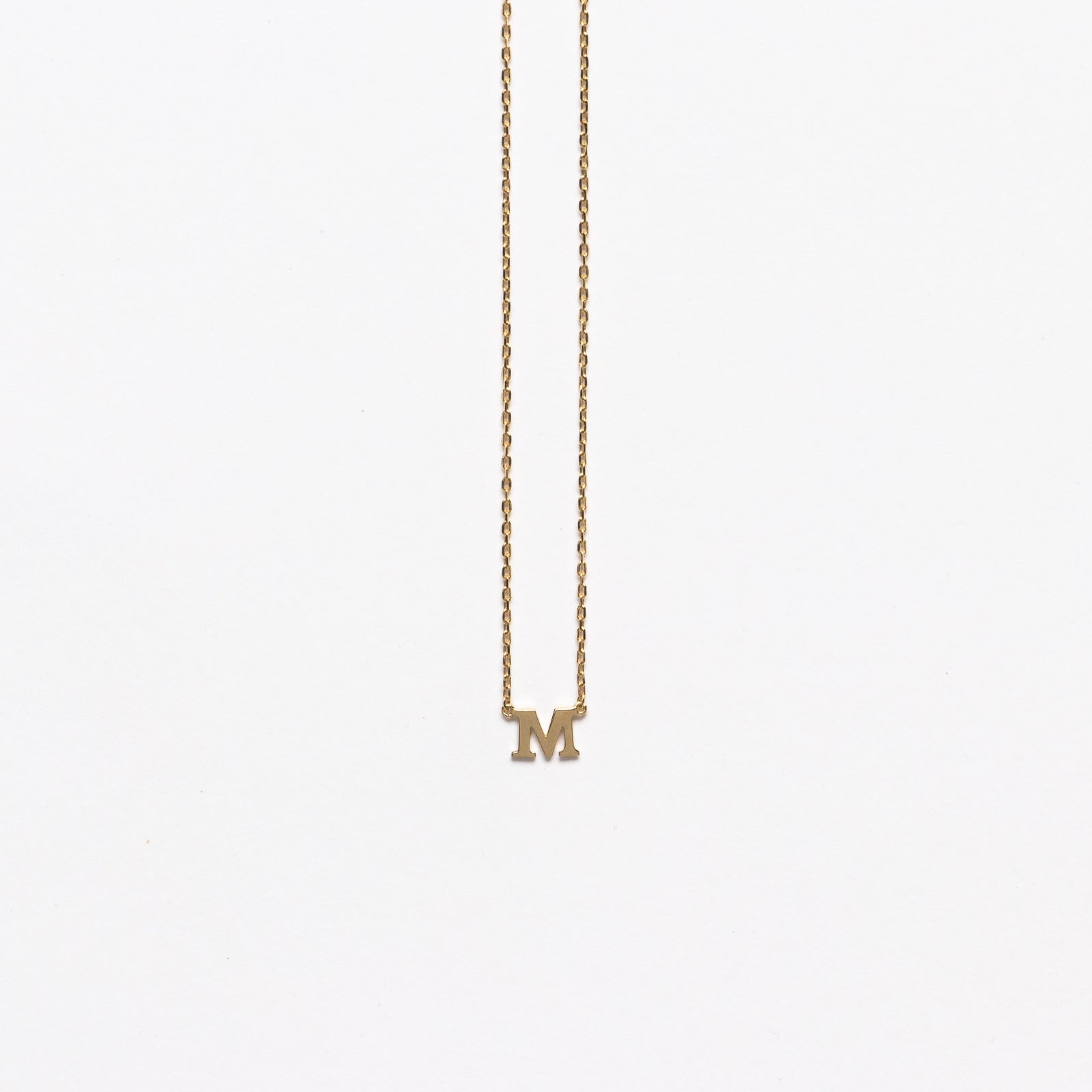 NFC - Mini Initial M Necklace
