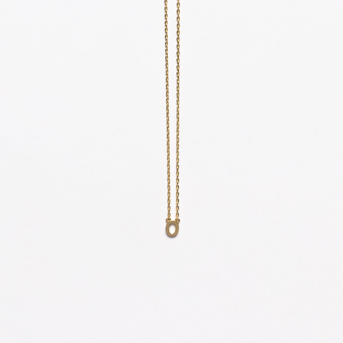 NFC - Mini Initial O Necklace