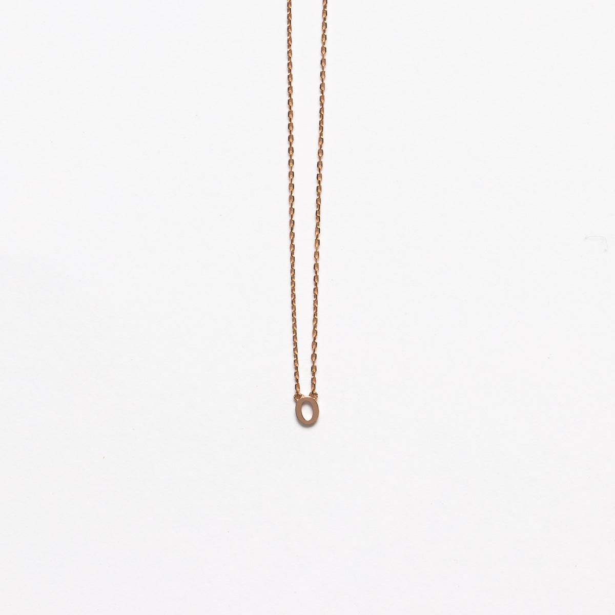 NFC - Mini Initial O Necklace