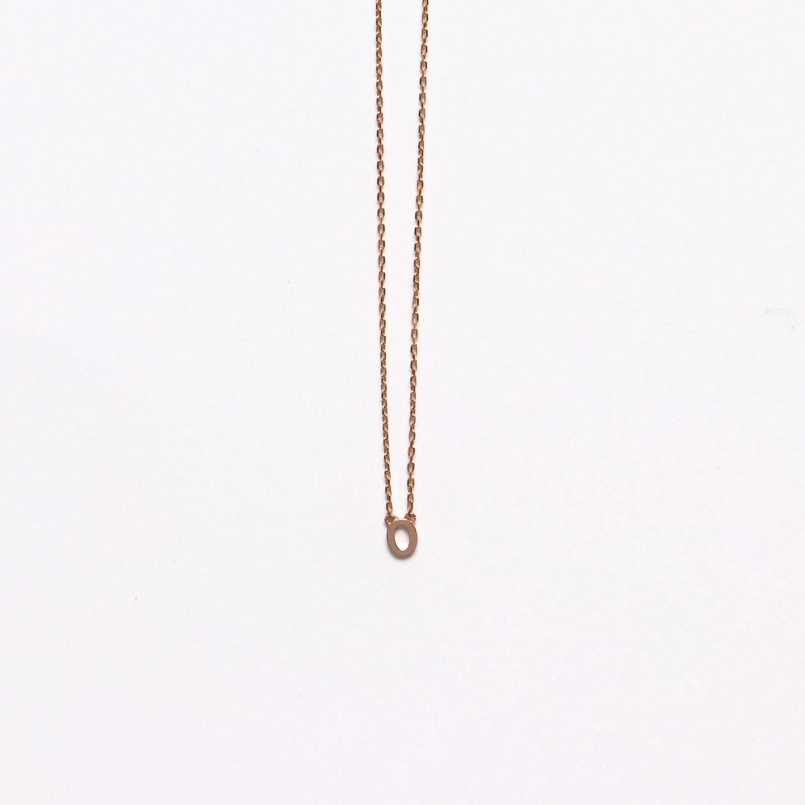 NFC - Mini Initial O Necklace
