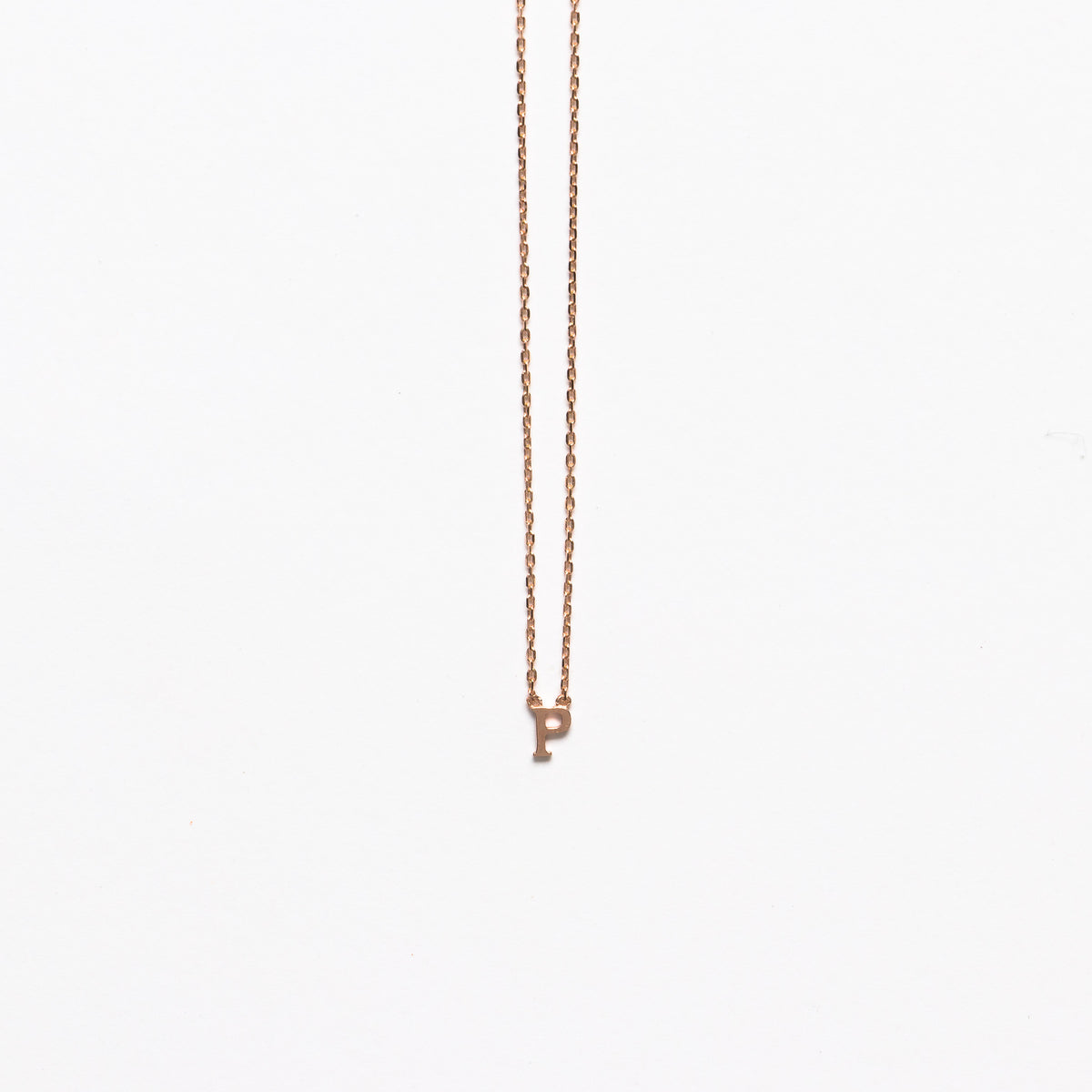 NFC - Mini Initial P Necklace