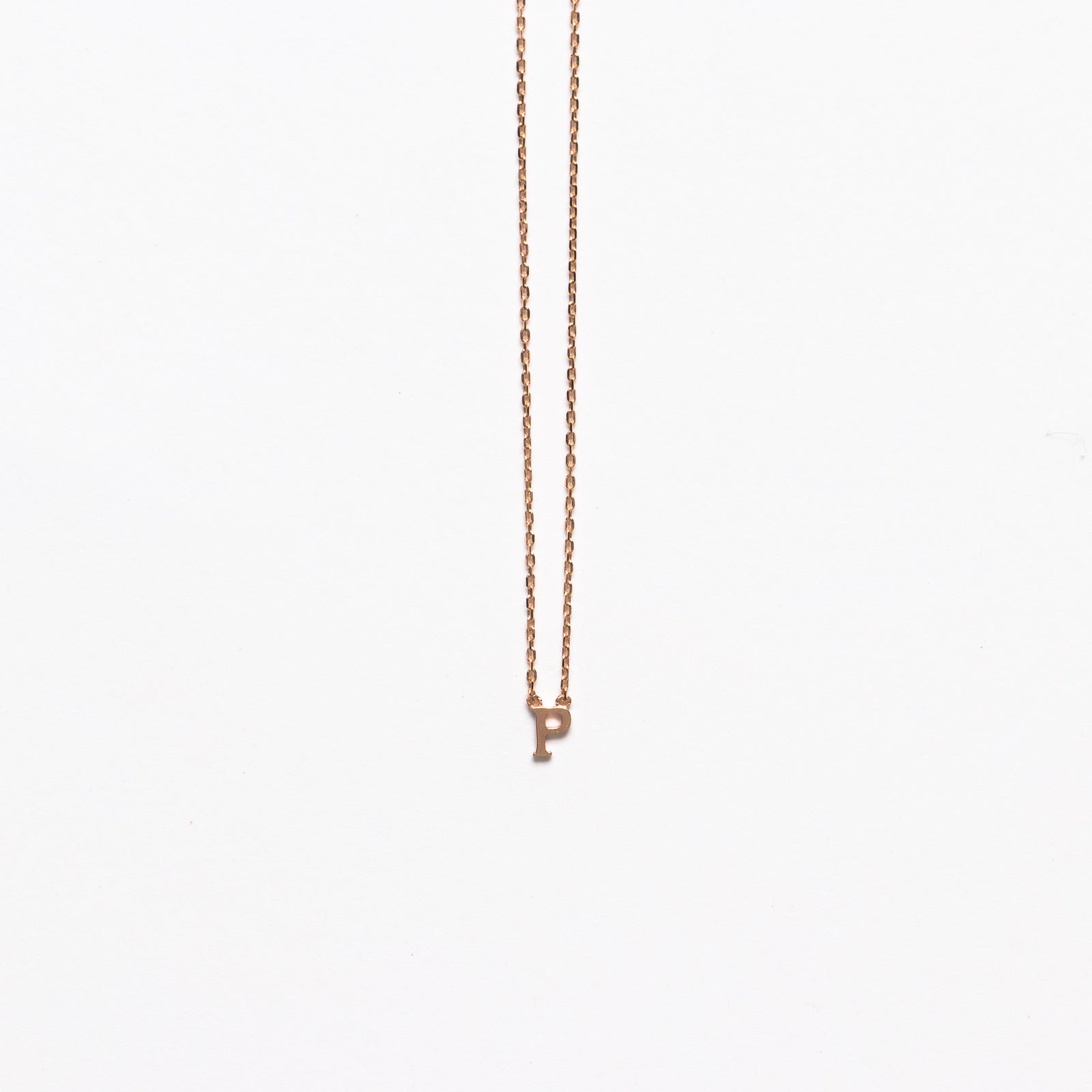 NFC - Mini Initial P Necklace