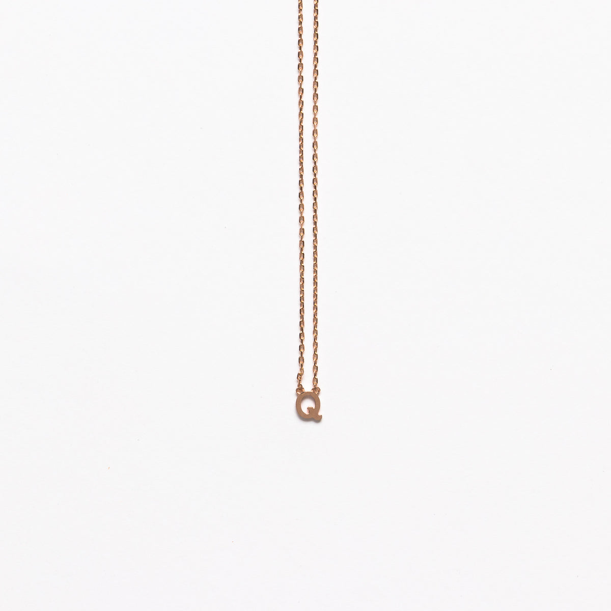 NFC - Mini Initial Q Necklace