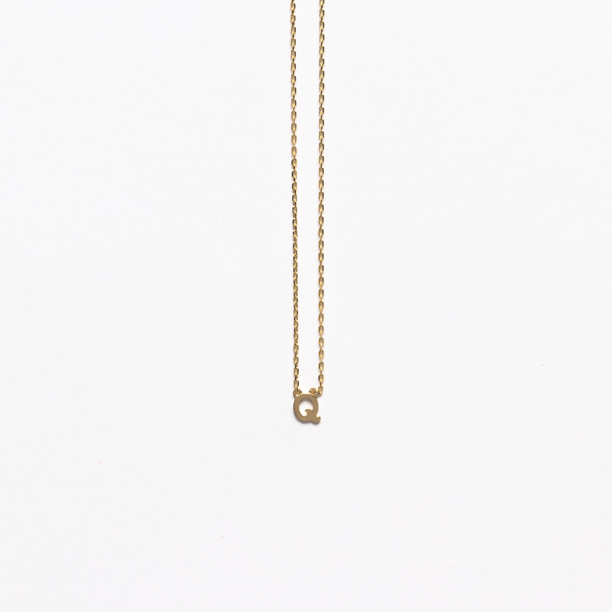 NFC - Mini Initial Q Necklace