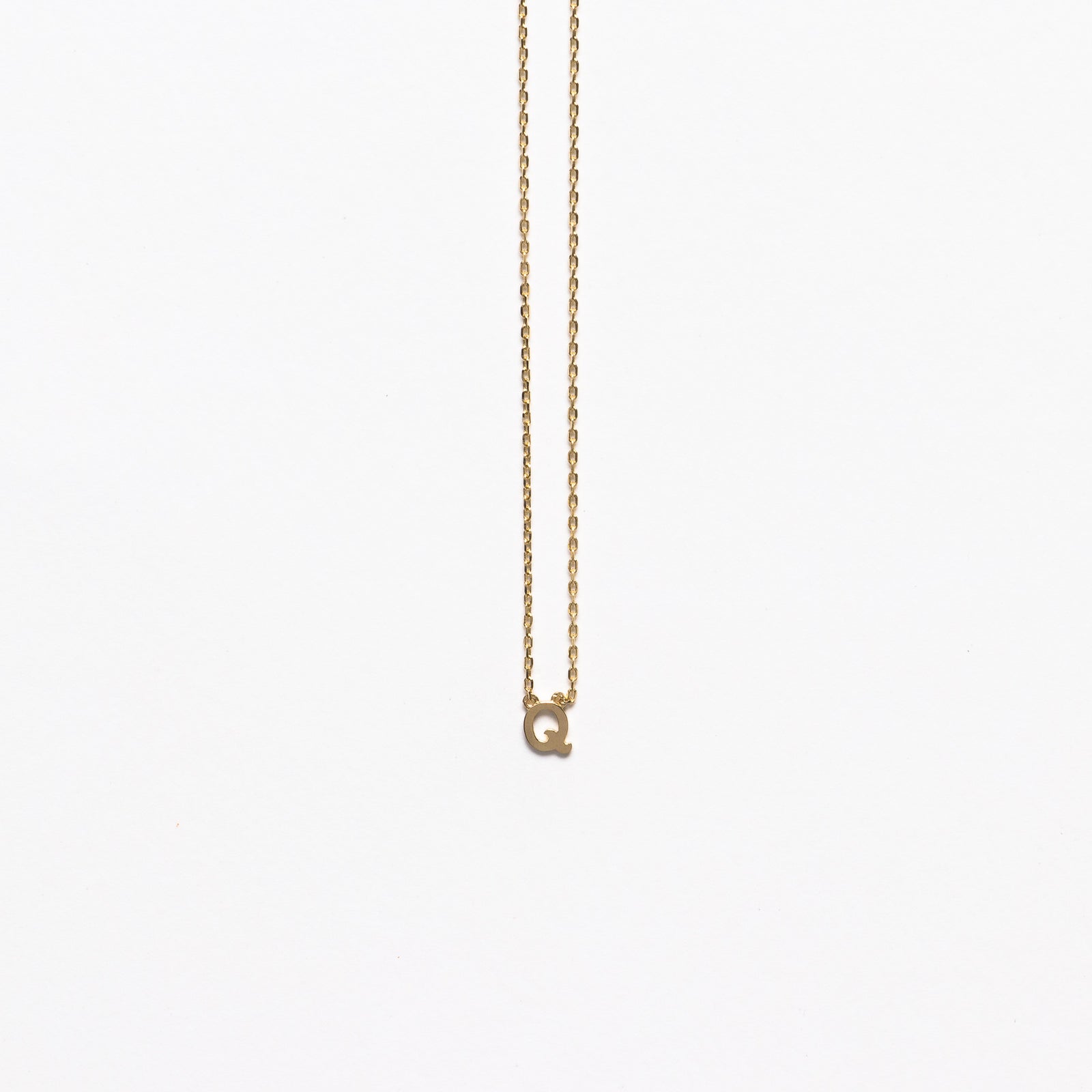 NFC - Mini Initial Q Necklace