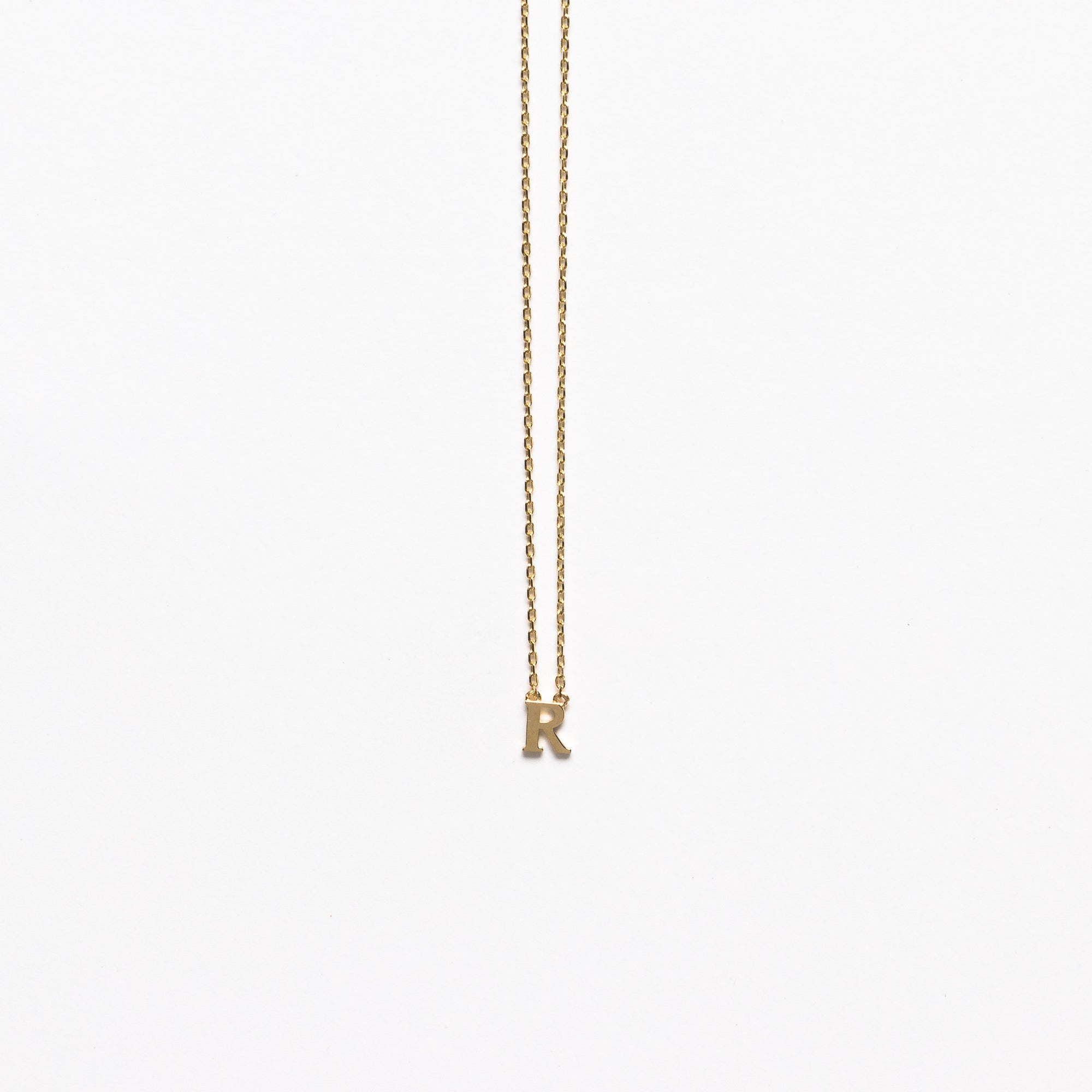 NFC - Mini Initial R Necklace