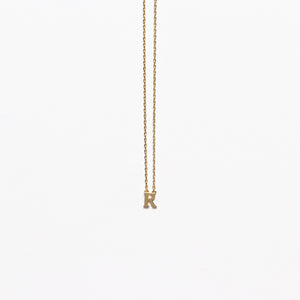 NFC - Mini Initial R Necklace