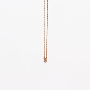 NFC - Mini Initial S Necklace