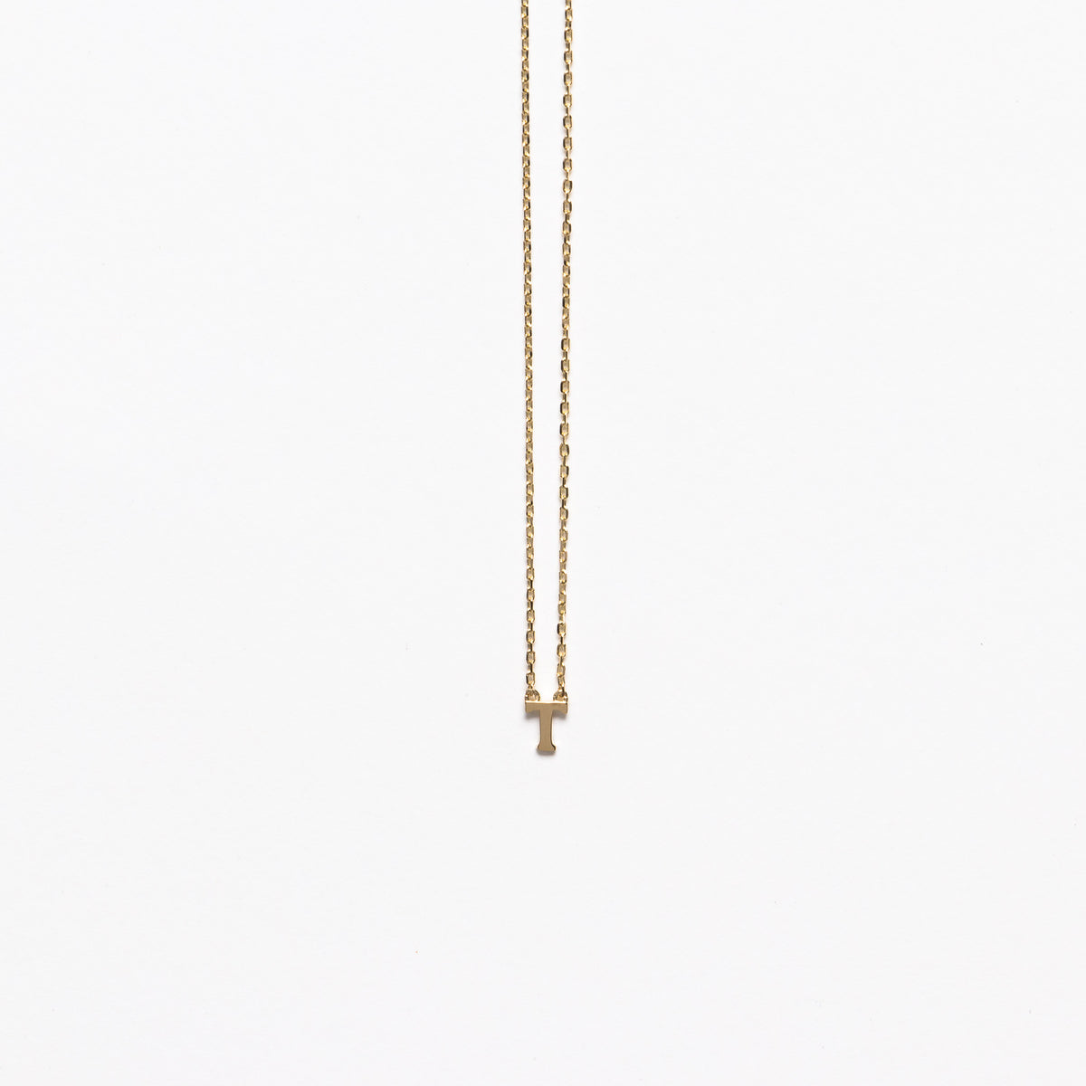 NFC - Mini Initial T Necklace