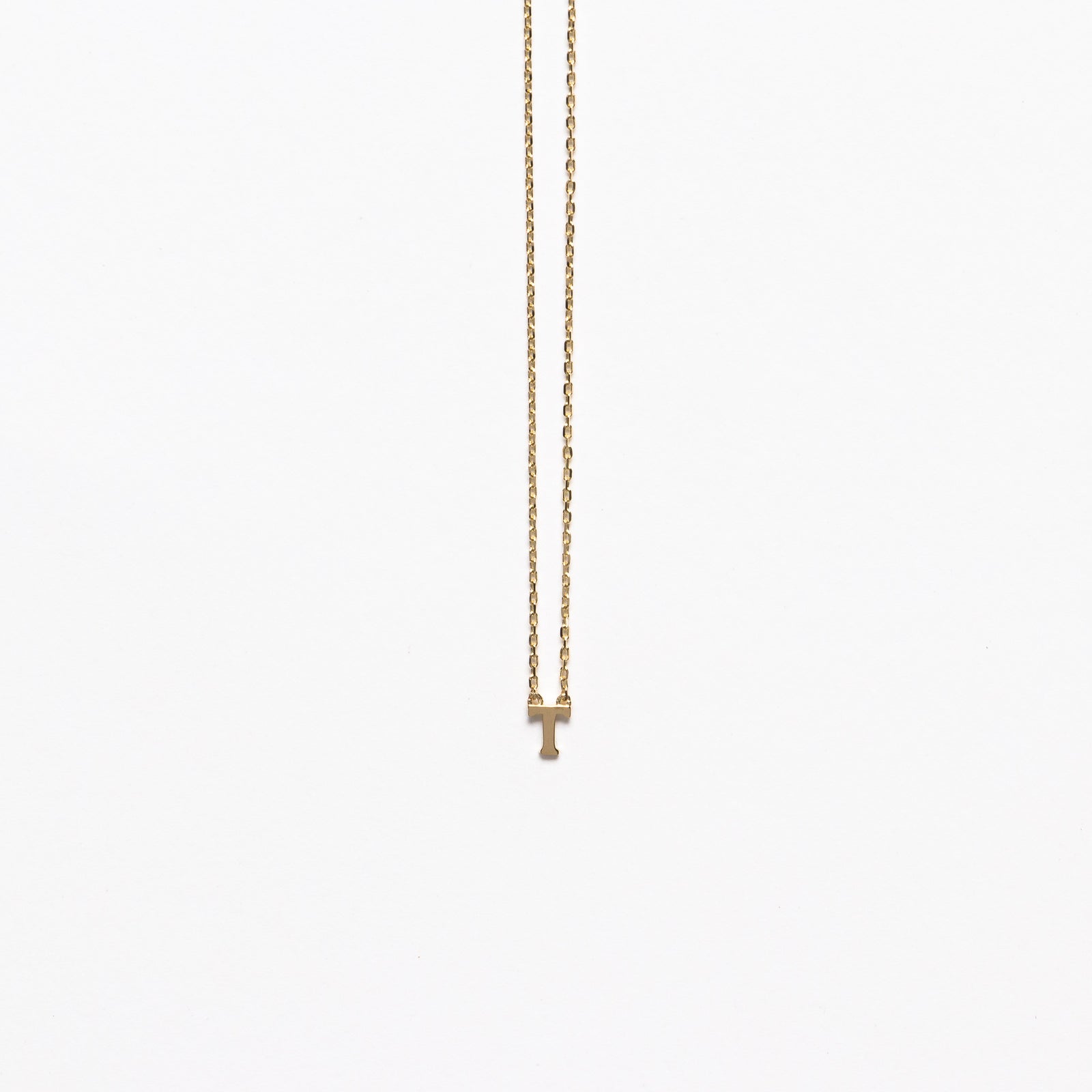 NFC - Mini Initial T Necklace