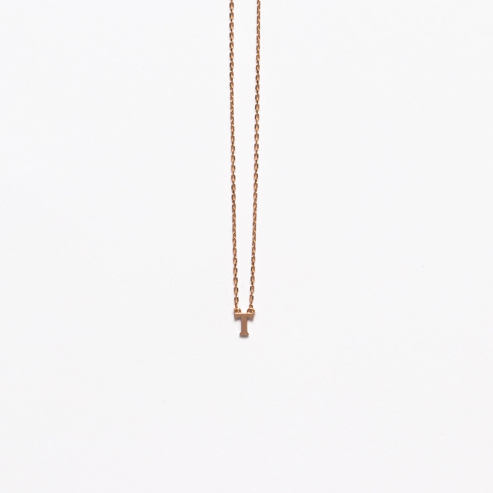 NFC - Mini Initial T Necklace