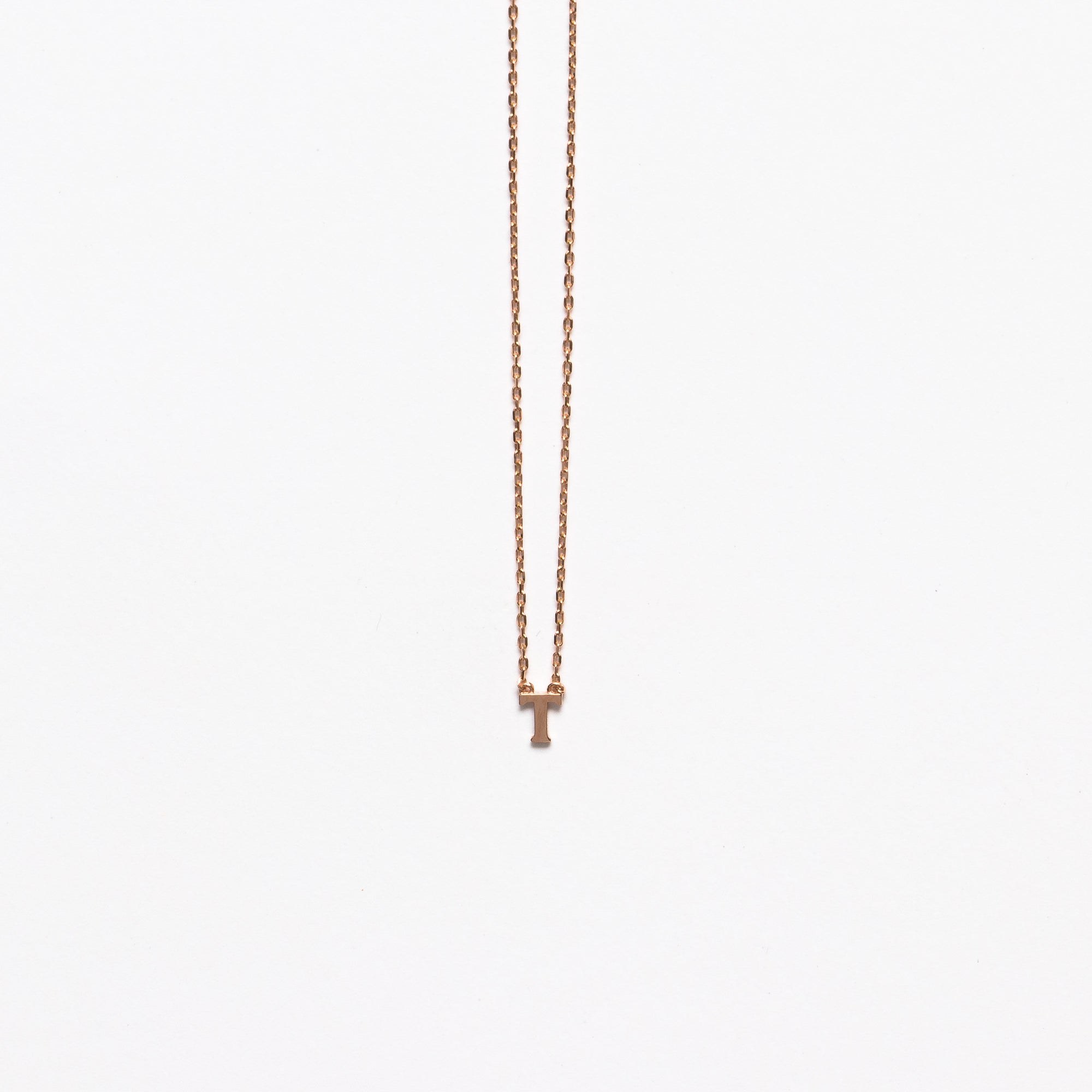 NFC - Mini Initial T Necklace