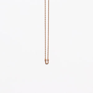 NFC - Mini Initial U Necklace