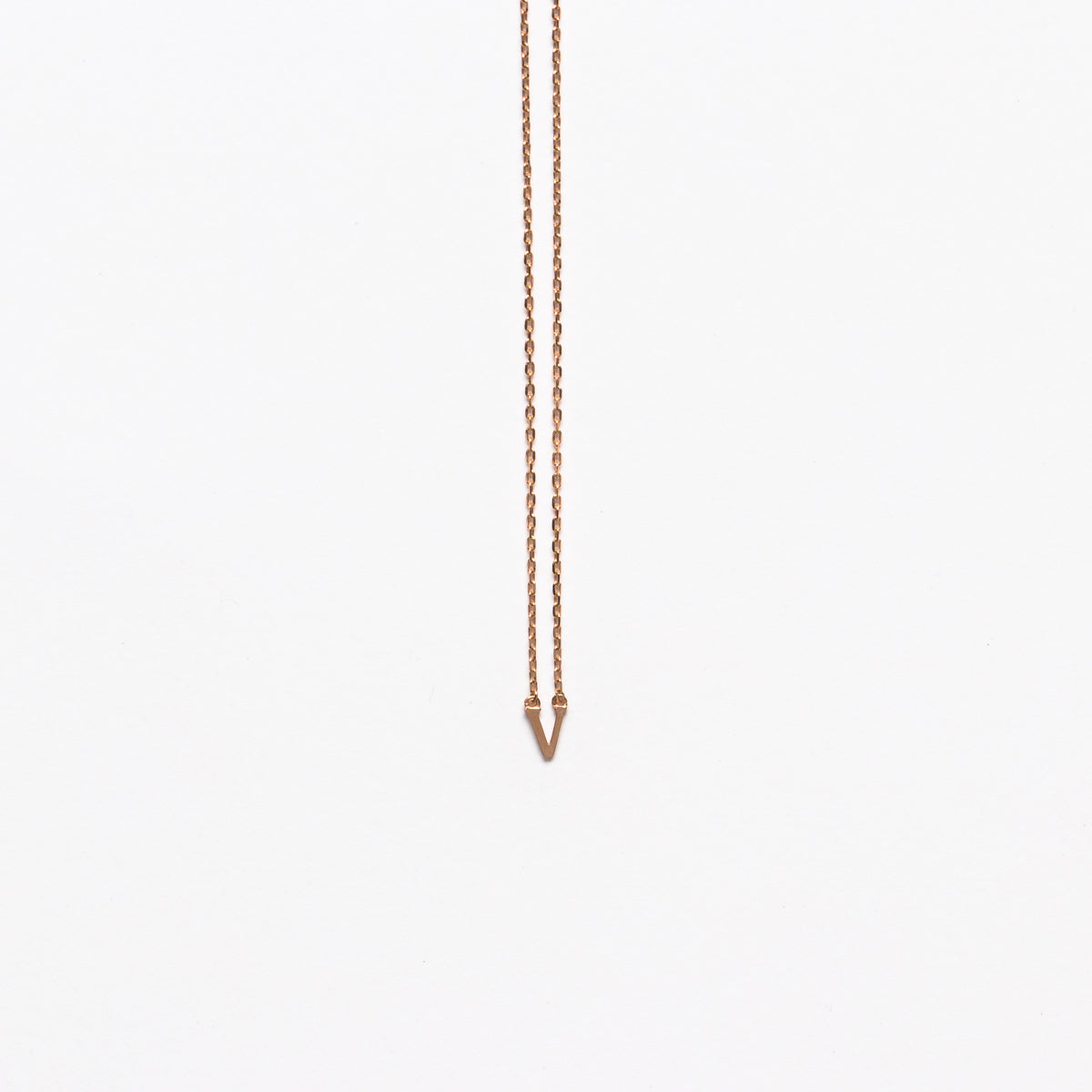 NFC - Mini Initial V Necklace