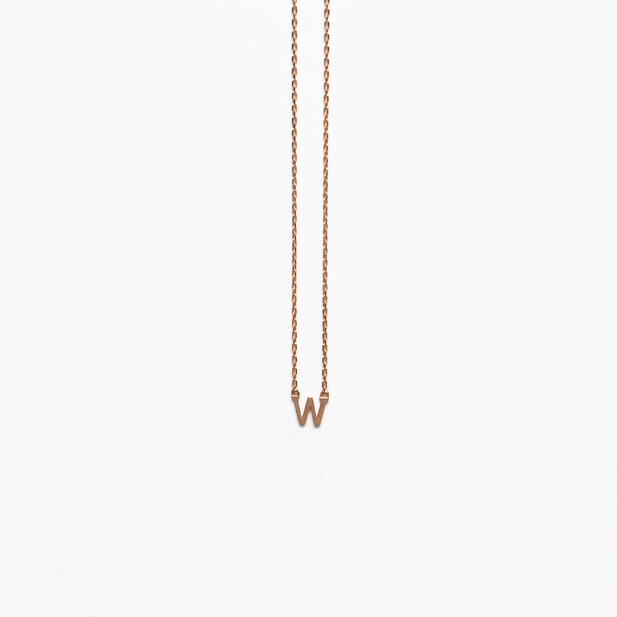 NFC - Mini Initial W Necklace