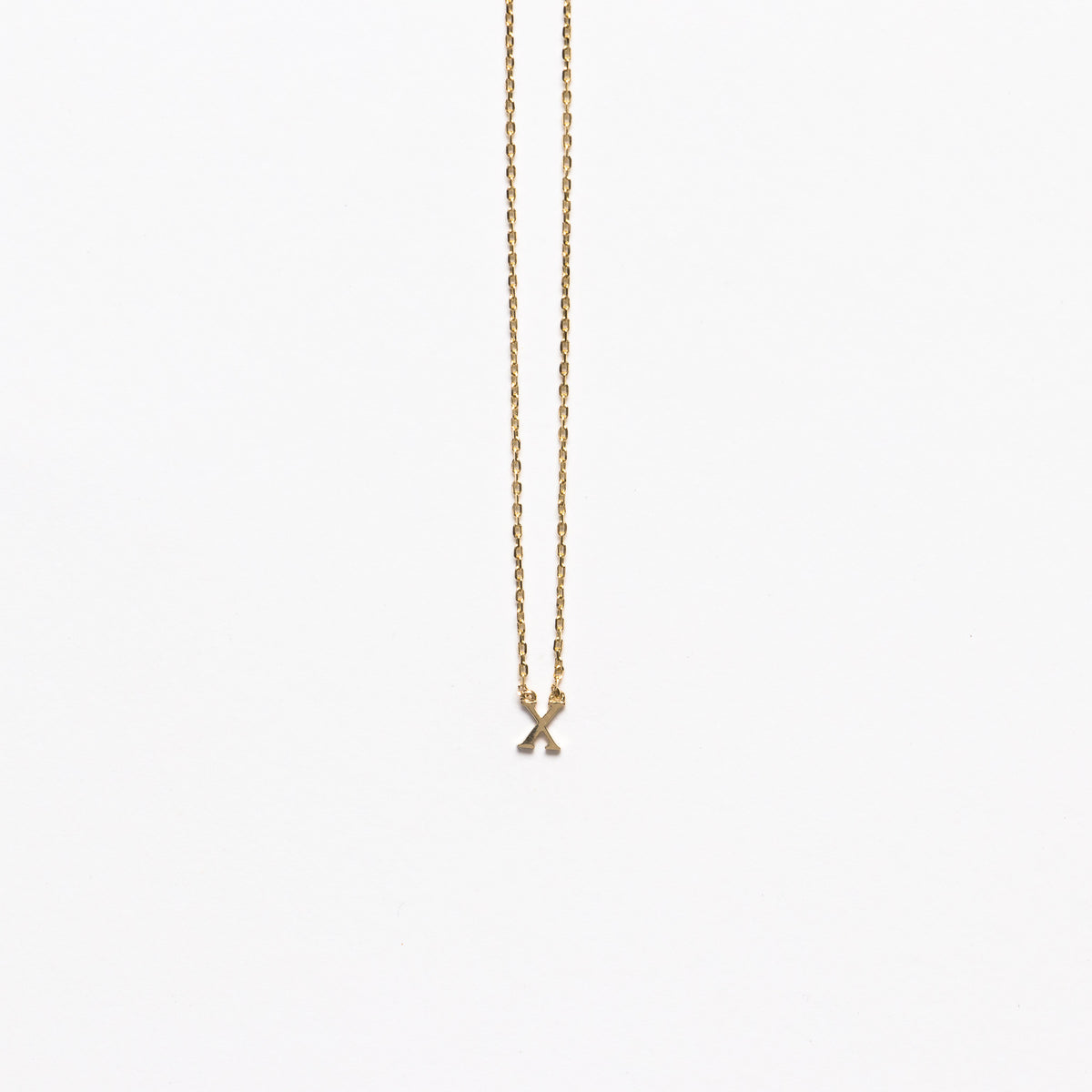 NFC - Mini Initial X Necklace