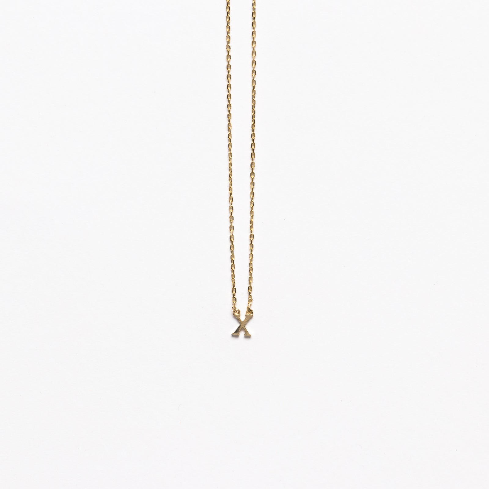 NFC - Mini Initial X Necklace