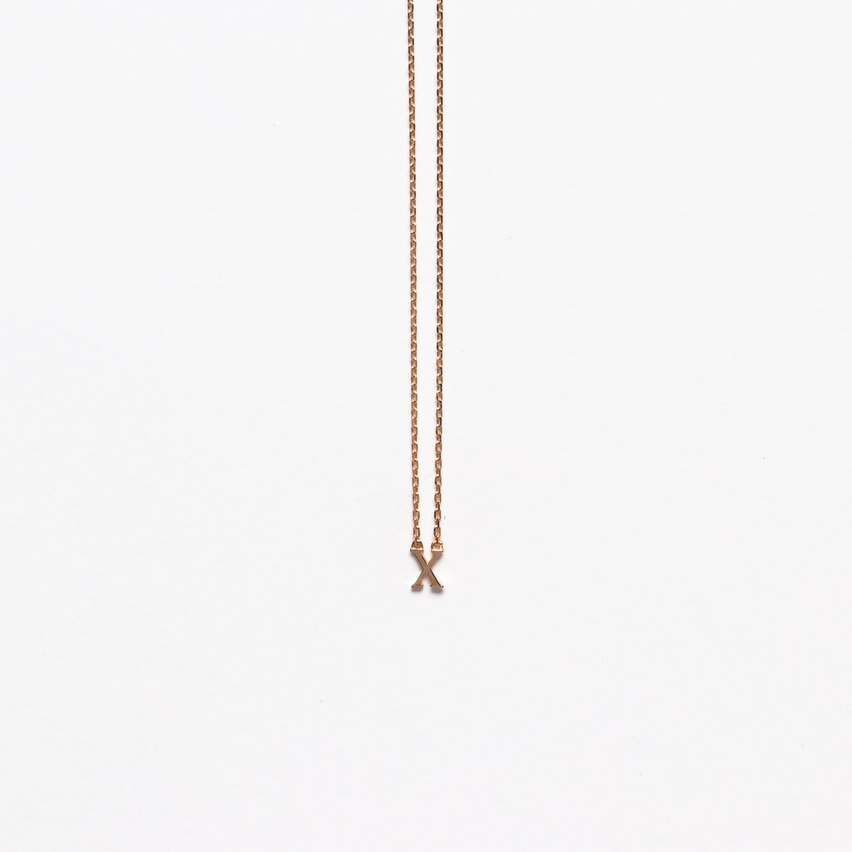 NFC - Mini Initial X Necklace