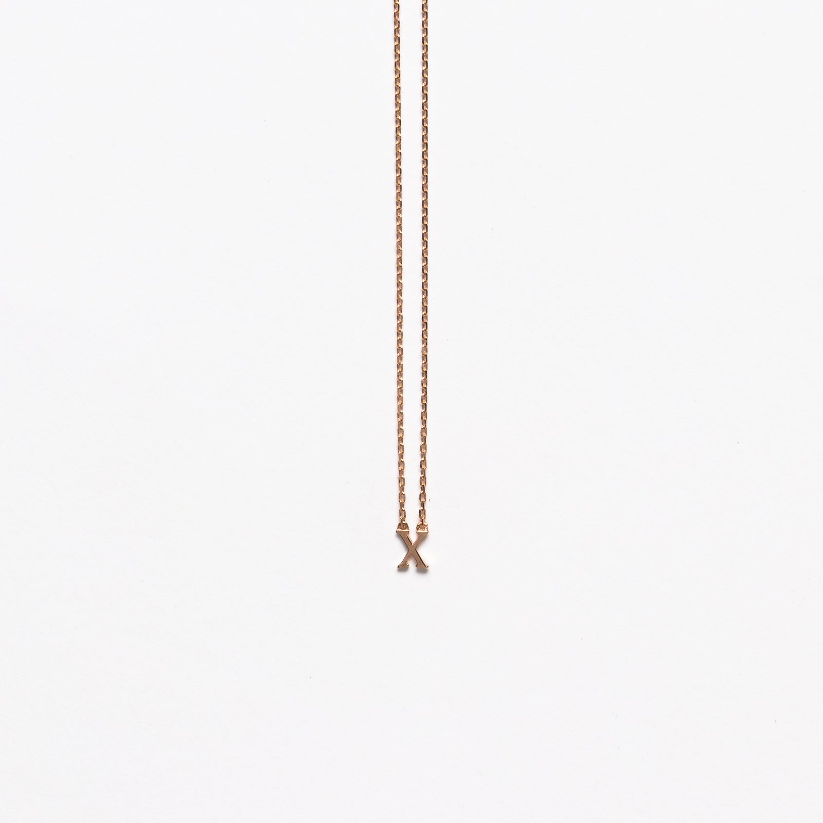 NFC - Mini Initial X Necklace