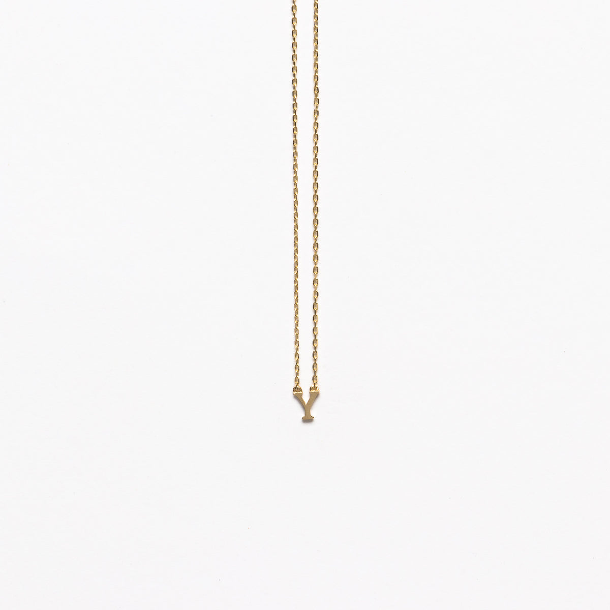 NFC - Mini Initial Y Necklace