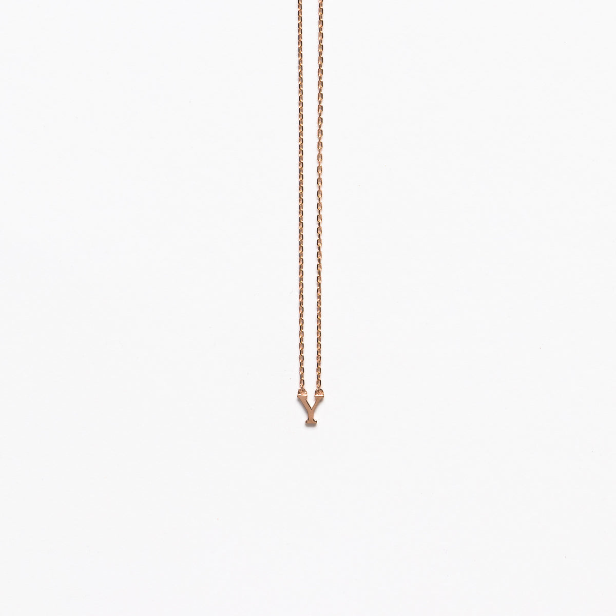 NFC - Mini Initial Y Necklace