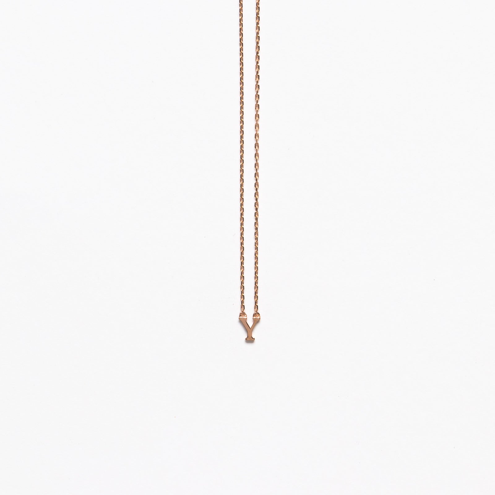 NFC - Mini Initial Y Necklace