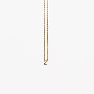 NFC - Mini Initial Z Necklace