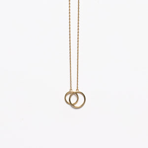 NFC - Duo necklace in yellow gold