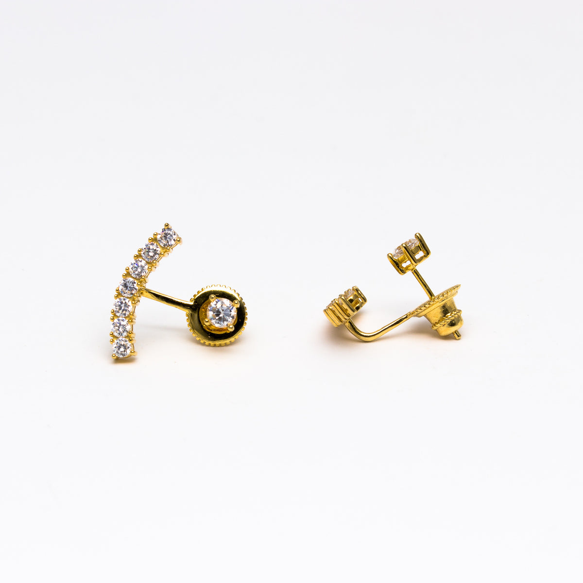 Eight Cz Ear Jackets