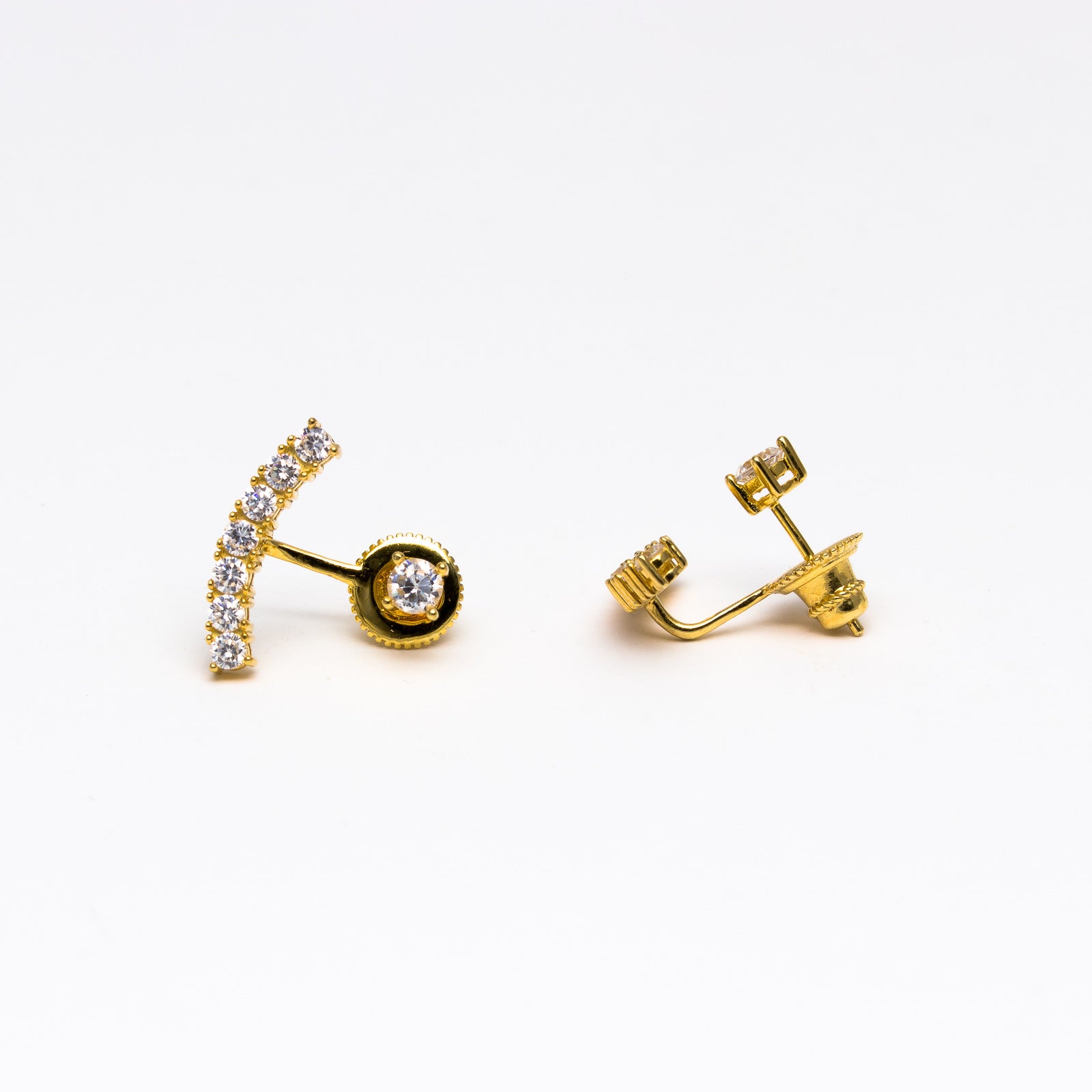 Eight Cz Ear Jackets