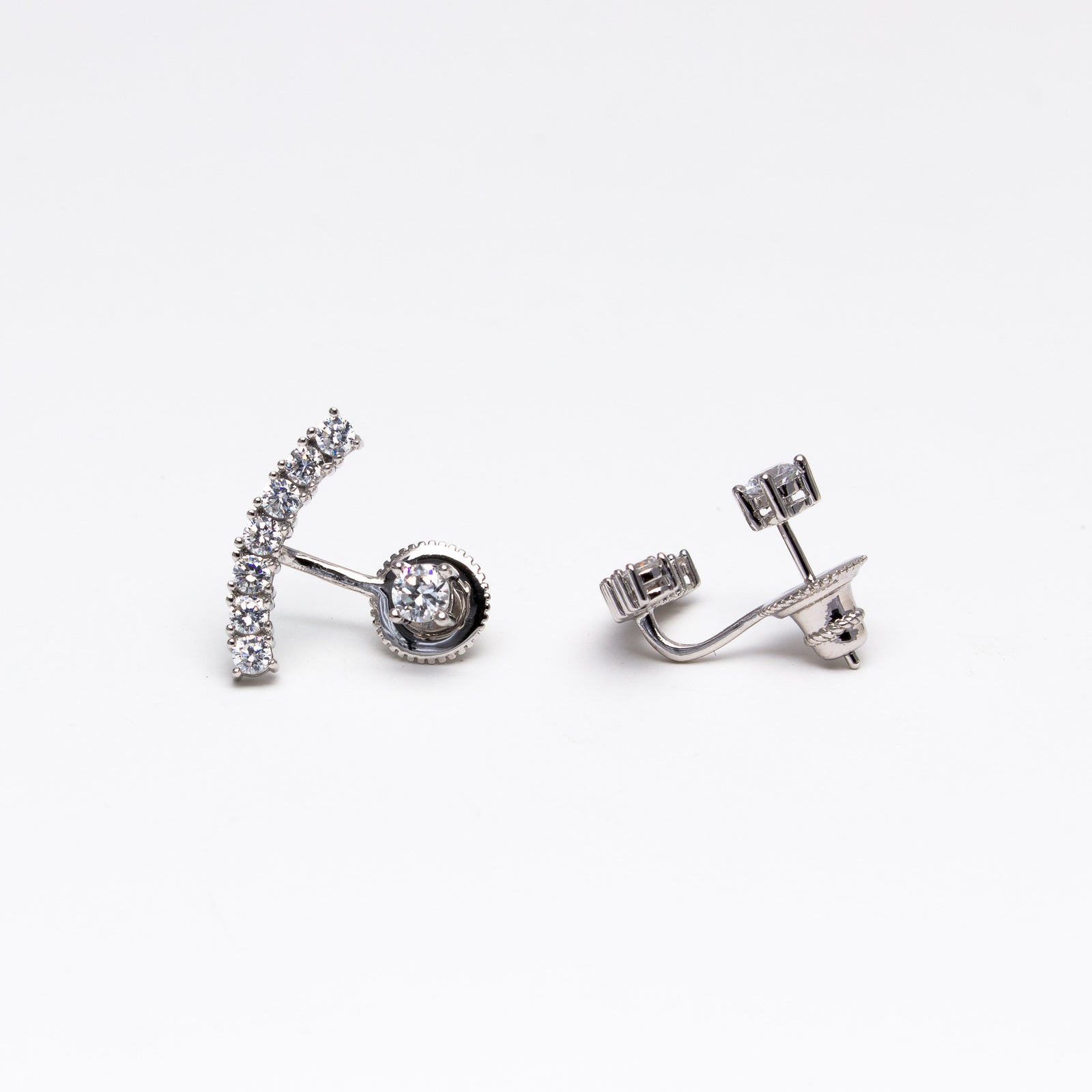 Eight Cz Ear Jackets