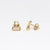 NSC - Mother of pearl stud earrings