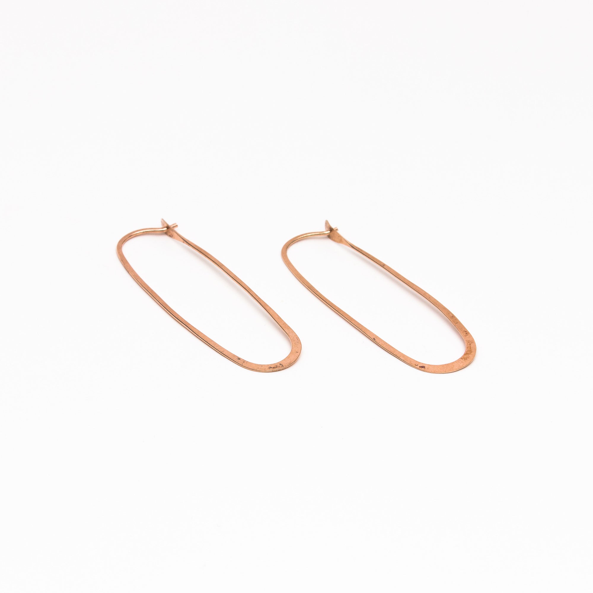 Melissa Joy Manning - Medium elliptical hoops
