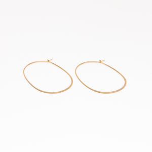 Melissa Joy Manning  - XL oval hoops