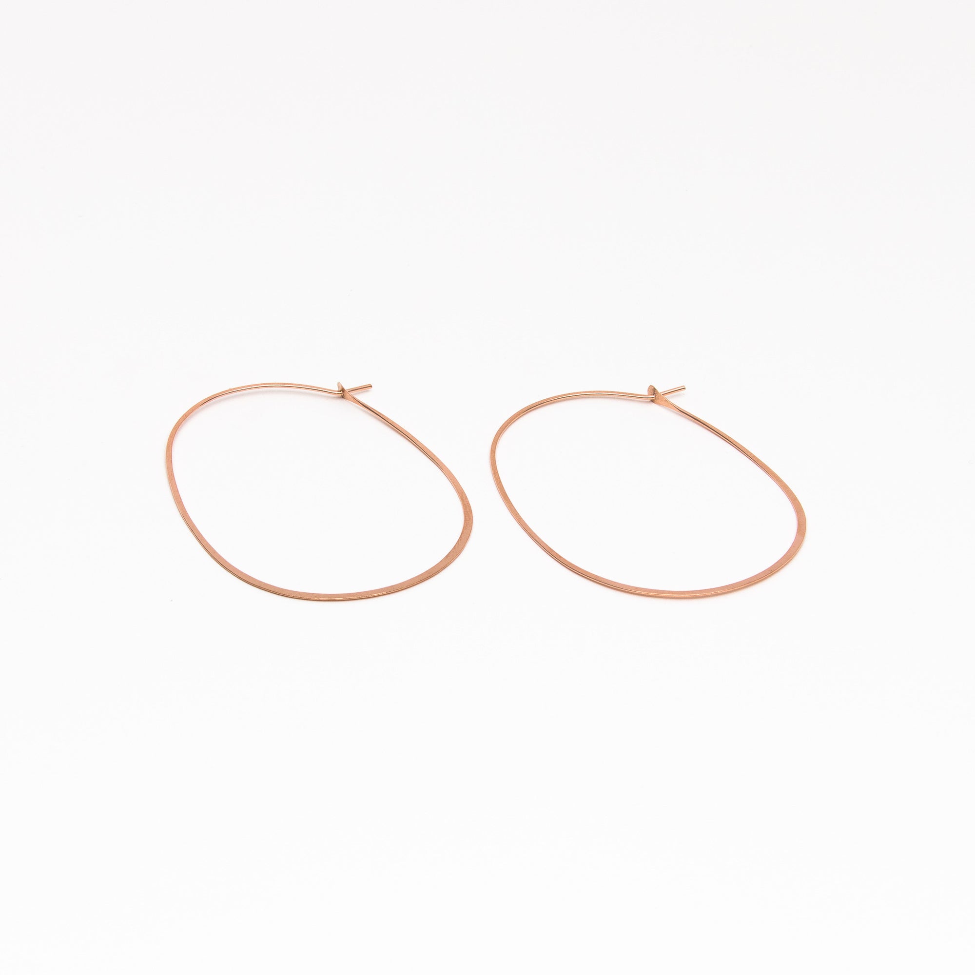 Melissa Joy Manning  - XL oval hoops