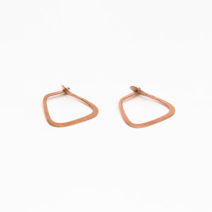 Melissa Joy Manning - Small square hoops