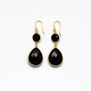 Lhamo - Double drop earrings