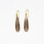 Lhamo - Large teardrop earrings