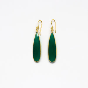 Lhamo - Large teardrop earrings